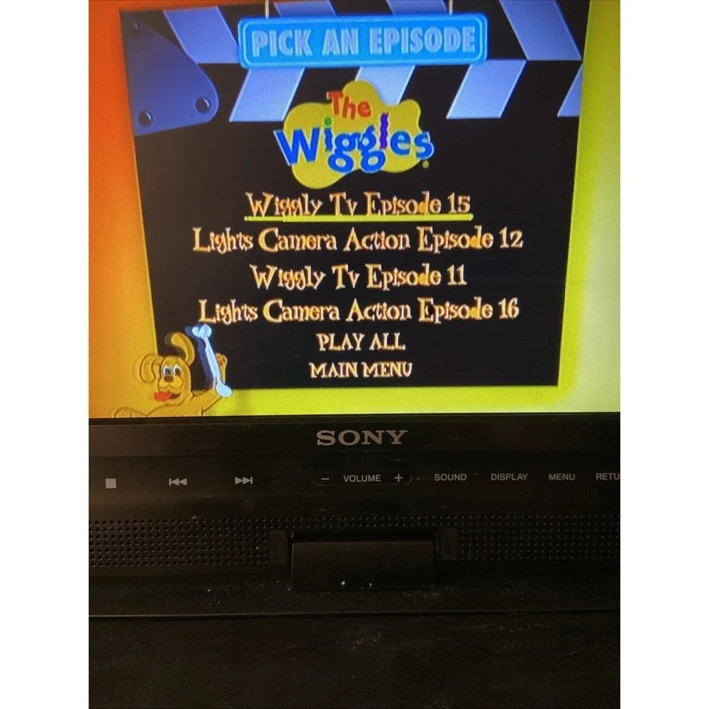 The‎ Wiggles Lights Camera Action Dvd Kids 4 Favorite TV Episodes Tested Works